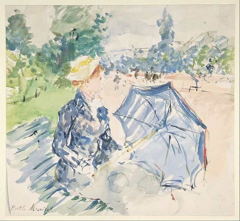 Donna con l'ombrello - Metropolitan Museum of Art